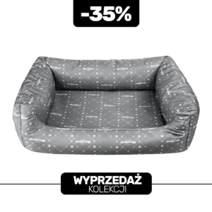 Kanapa dla psa Fusion szara