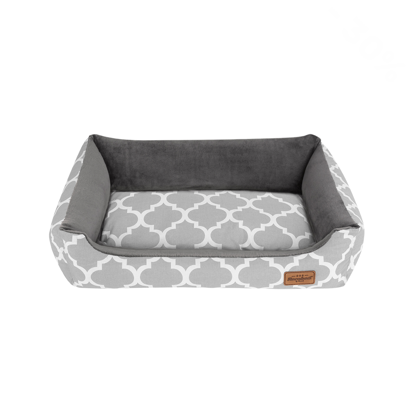 szara kanapa dla psa caribbean