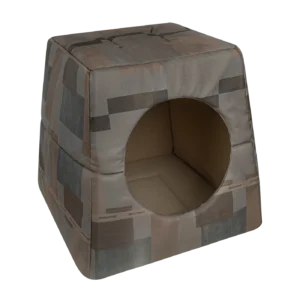 domek dla psa otwierany brazowa