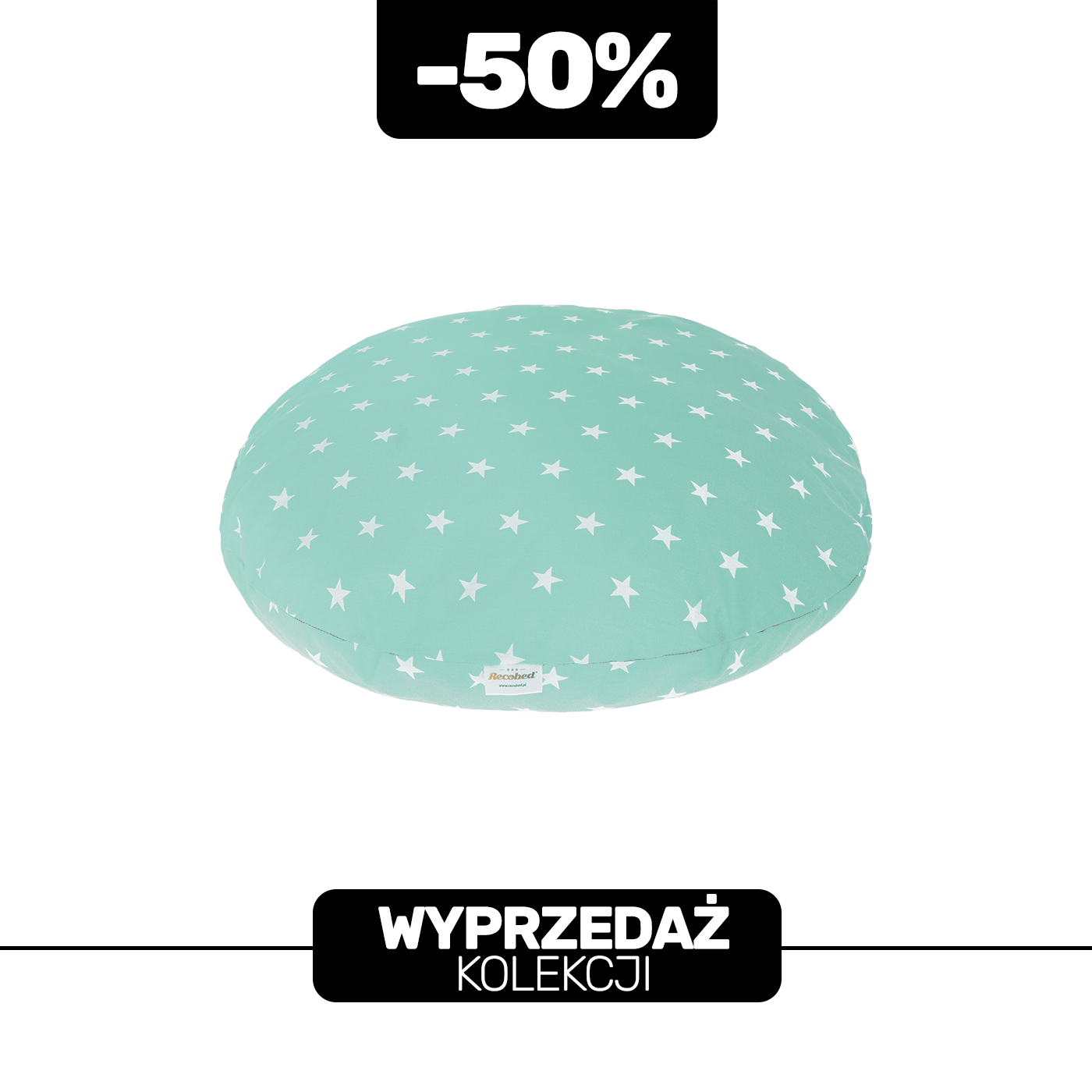 Poduszka dla psa Stars mint